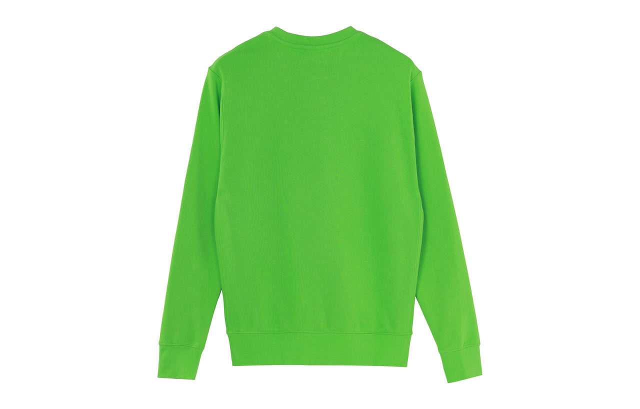 Nike Club French Embroidered Logo Sports Round Neck Pullover Green BV2667-304