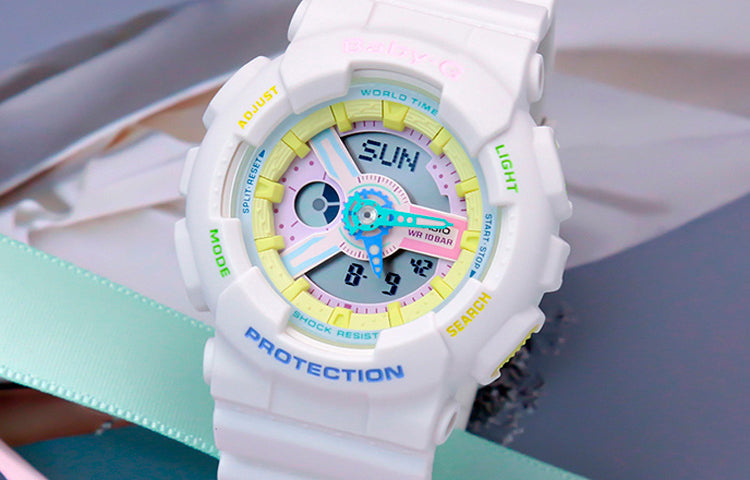 CASIO Baby-G 'White' BA-110TM-7A