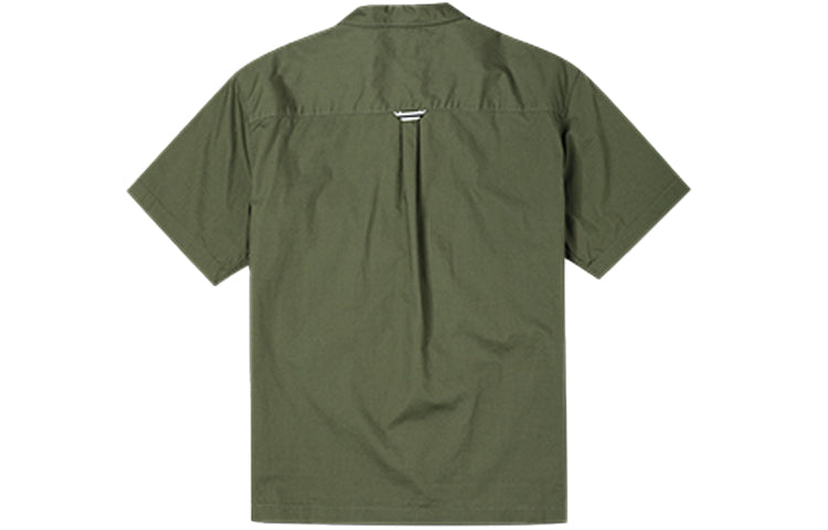 Converse Layering Shirt Asia Sizing 'Olive Green' 10024356-A01