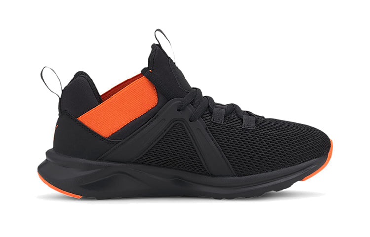 PUMA Enzo 2 Weave Running Shoe Black/Orange 193165-07