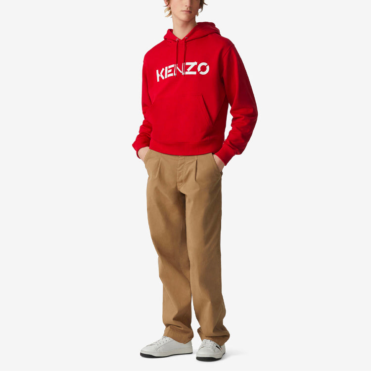 Men's KENZO Alphabet Logo Printing Red FA65SW3004MD-22