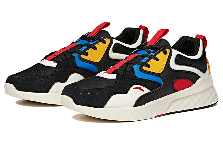ANTA Life Series Sneakers 'Black Yellow Red' 11948856-3