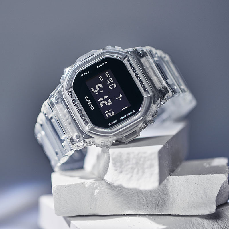 CASIO G-Shock Square 'White' DW-5600SKE-7