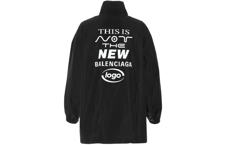 Balenciaga This Is Not Windbreaker Jacket 'Black' 661857TJOB91000