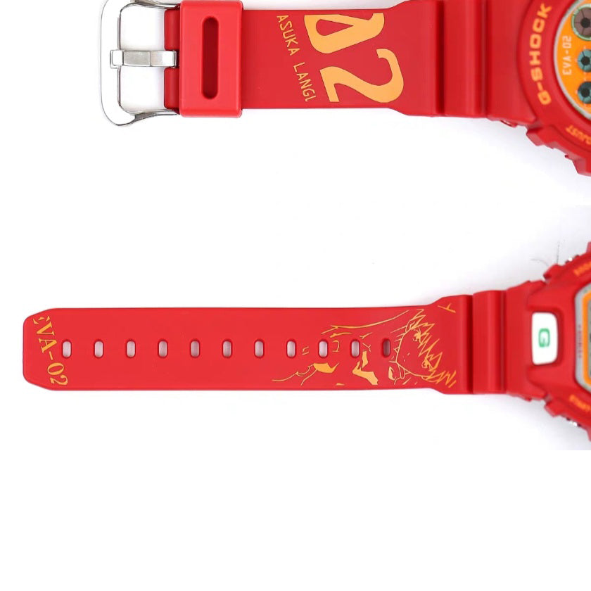 CASIO G-Shock Digital 'Red' DW-6900FS-EVA-02