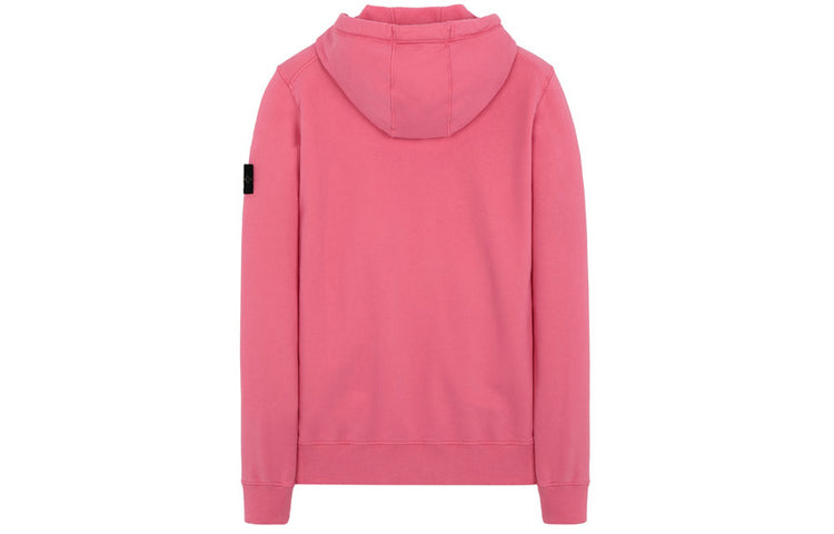 Men's STONE ISLAND Zipper Pink Red 731564220-V0087
