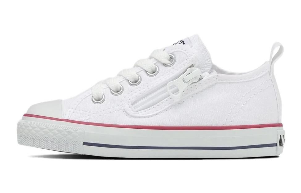 (GS) Converse Chuck Taylor All Star Zip Low Japan 'White' 32712053