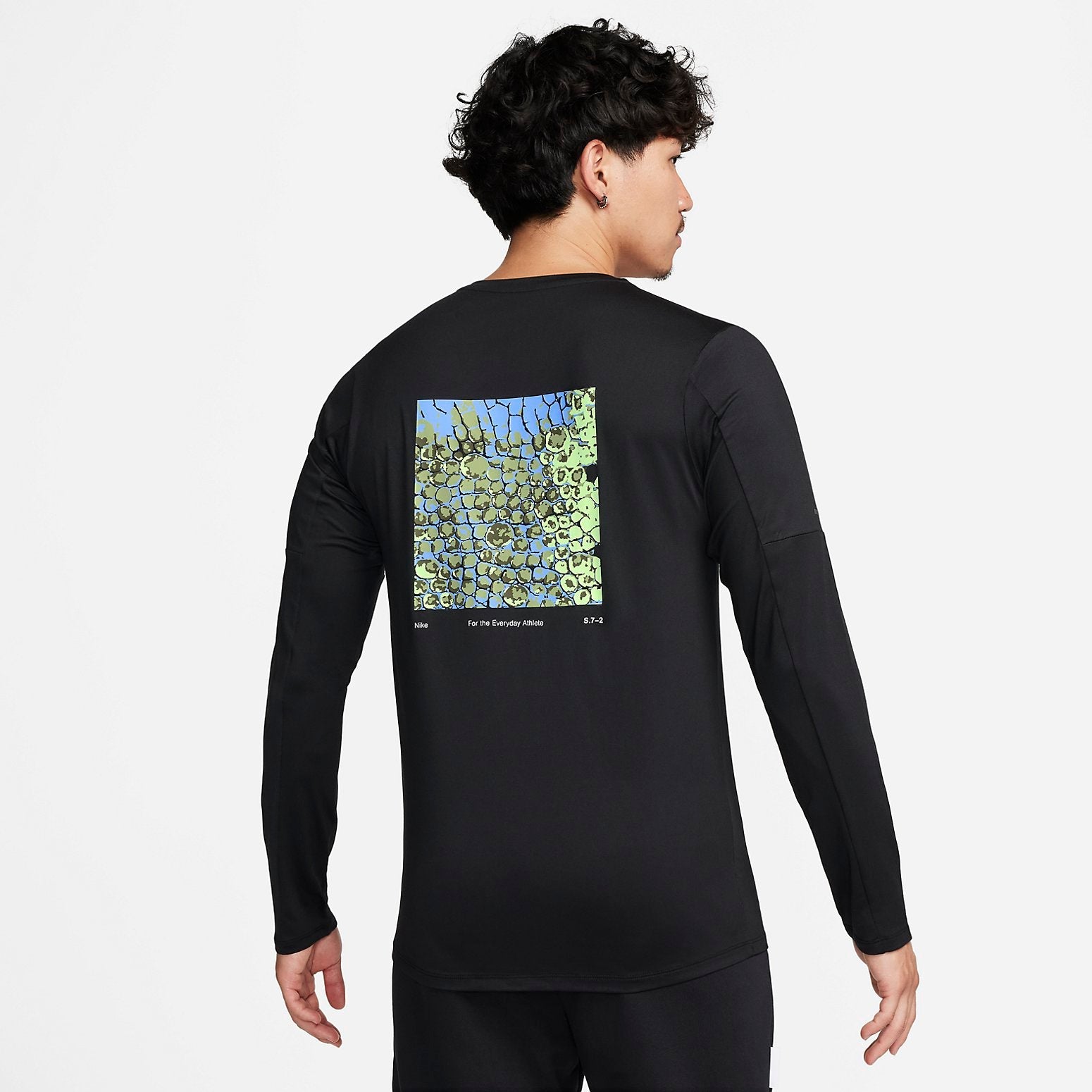 Nike Dri-Fit Element Long Sleeve Crew Running T-shirt 'Black' FB8518-010