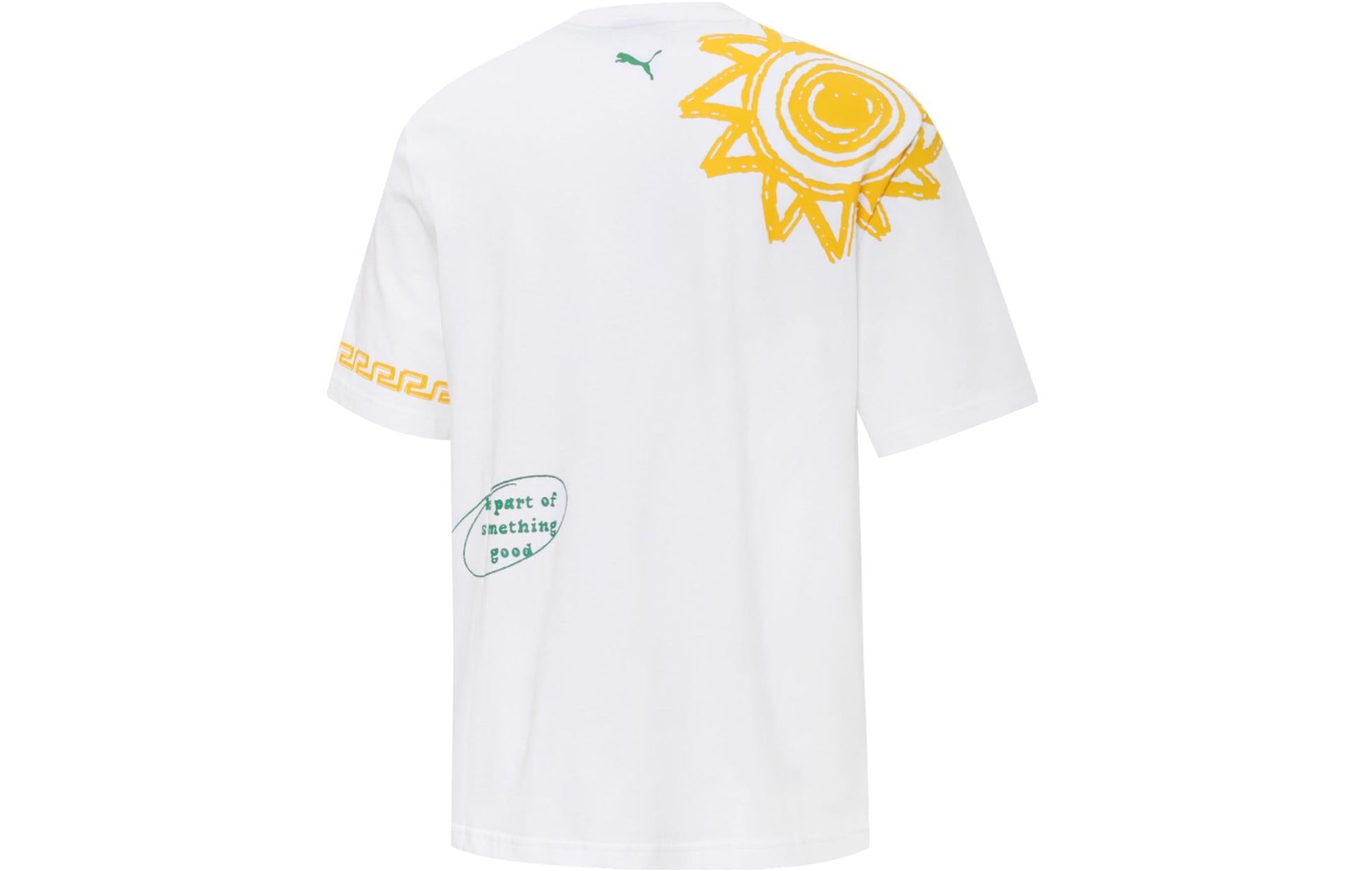 PUMA Logo T-Shirt 'White' 539609-02