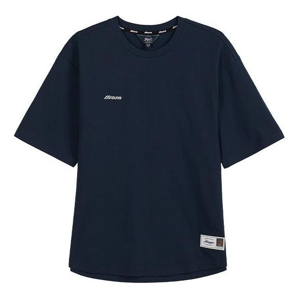 Mizuno Heritage T-shirt 'Navy' D2CA33H7
