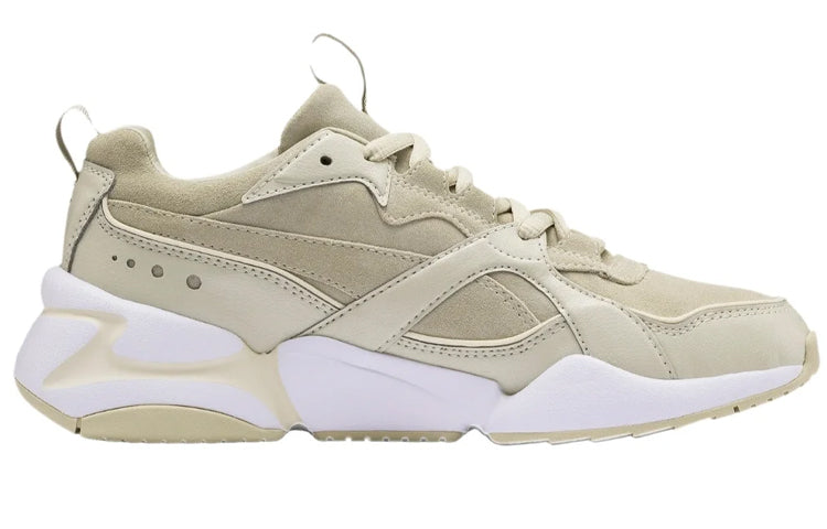 (WMNS) PUMA Nova 2 Suede 'Beige White' 370959-02