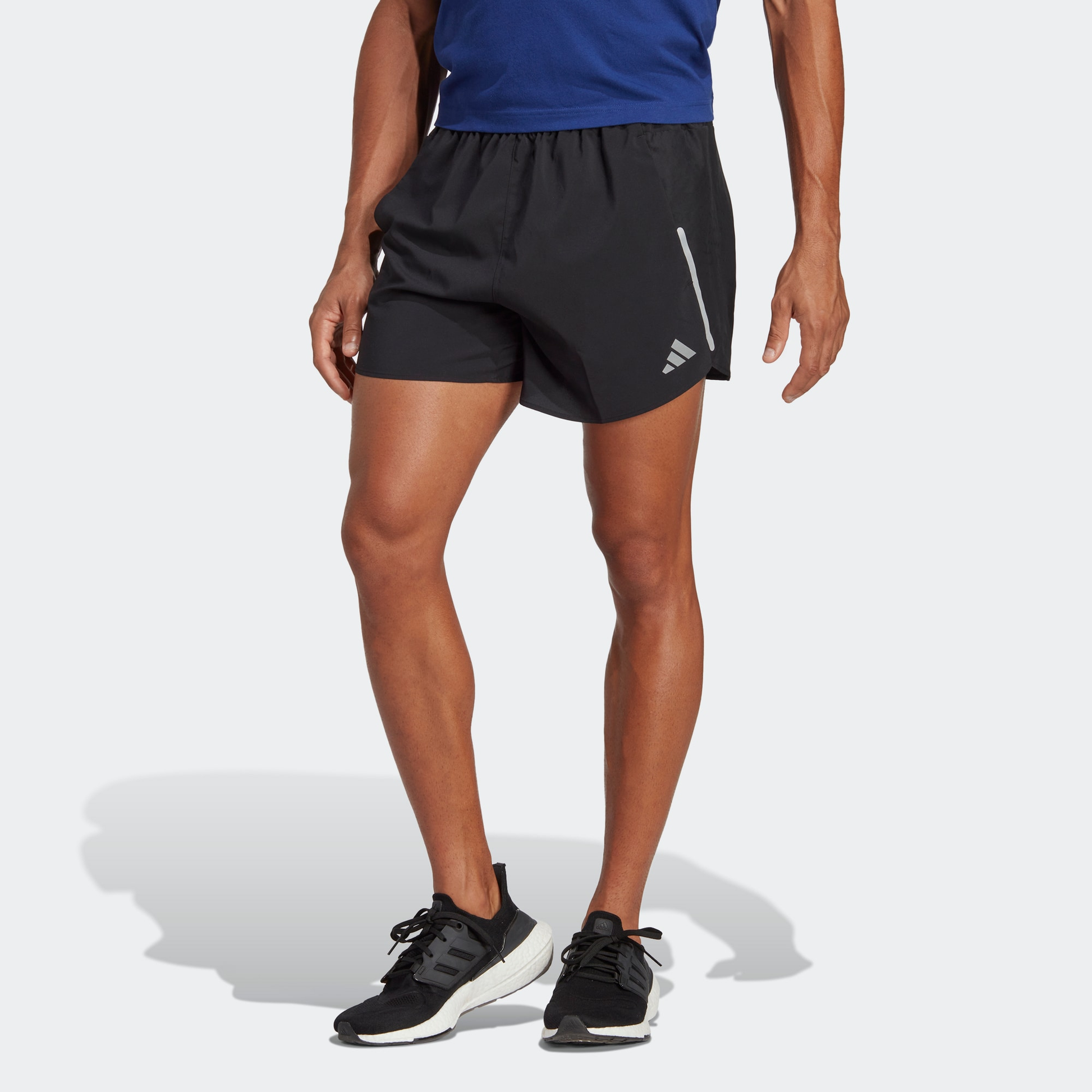 adidas Designed for Running Engineered Shorts 'Black' IB8984