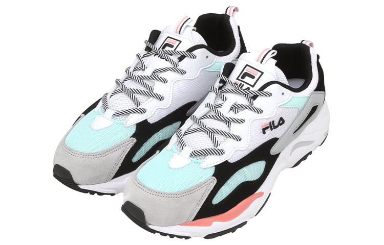 FILA Ray Tracer Series Low Running Shoes White/Black FS1SIB1250X_MIT