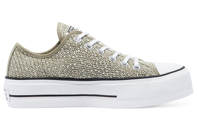 (WMNS) Converse Chuck Taylor All Star Platform Low 'Light Field Surplus' 570791C