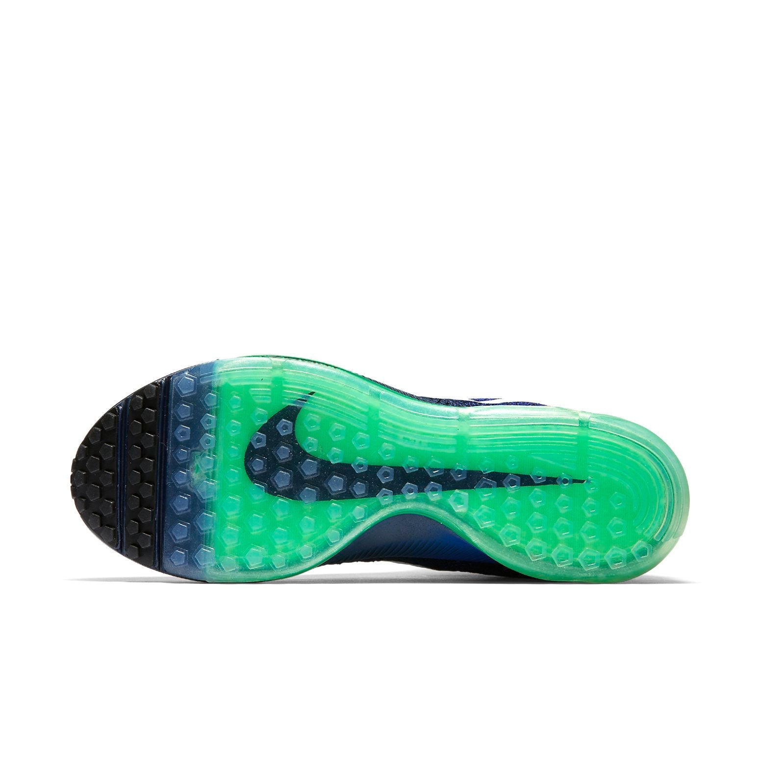 Nike All Out Flyknit 'College Navy White Black Electro Green' 844134-404