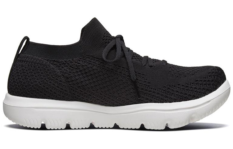 (WMNS) Skechers Go Walk Evolution Ultra Black 15742-BKW