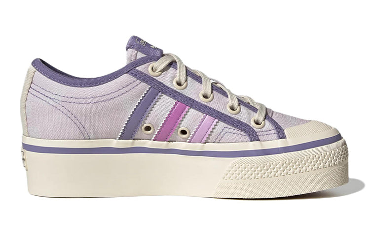 (GS) adidas Nizza Platform Shoes 'Almost Pink Pulse Lilac' GY7051