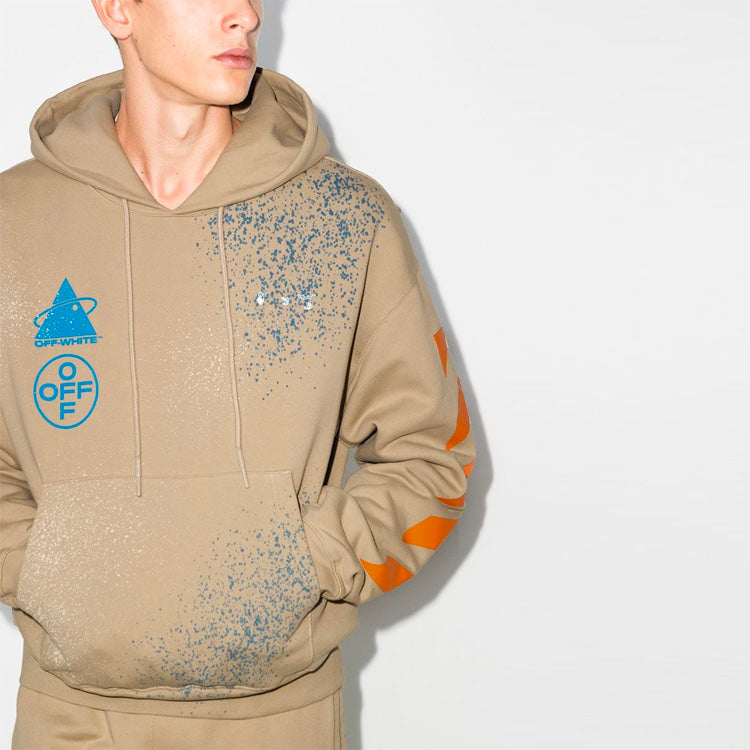 Men's Off-White Loose Khaki OMBB037G20FLE0131720