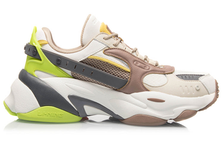 Li-Ning Countflow Alien MiYuSiLu x Dunhuang Museum 'White Brown Green' AGLQ181-2