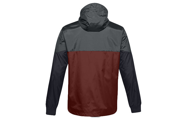 Under Armour Legacy Windbreaker 'Red Grey' 1345405-688