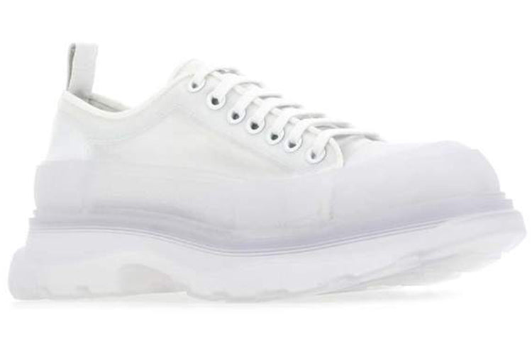 Alexander McQueen Tread Slick Sneakers 'White Transparent' 662672W4Q319465