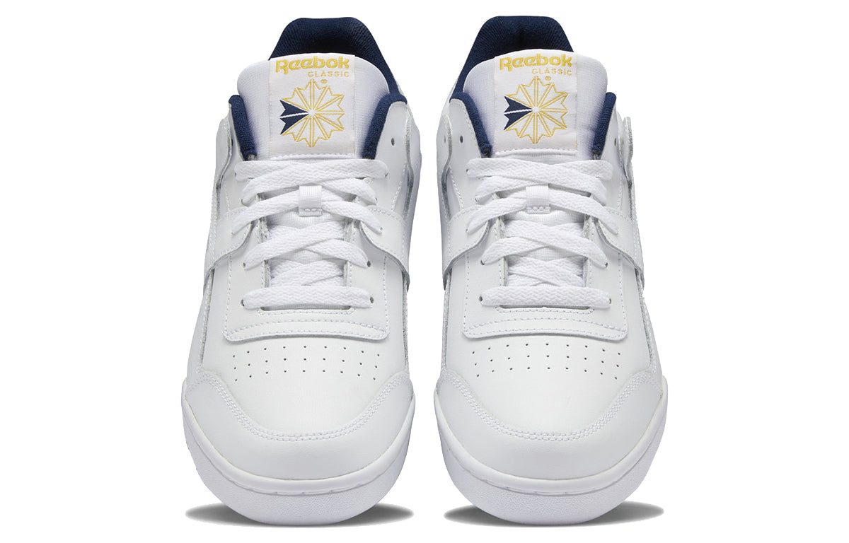 Reebok Workout Plus White Yellow Skate Shoes 'Yellow White' DV8749