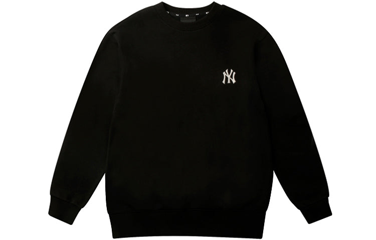 MLB New York Yankees Long-Sleeve Fleece Unisex Black 31MTE1041-50L