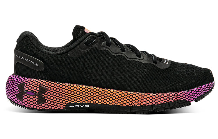 (WMNS) Under Armour HOVR Machina 2 CLRSF CN 'Black Gold Purple' 3025220-001