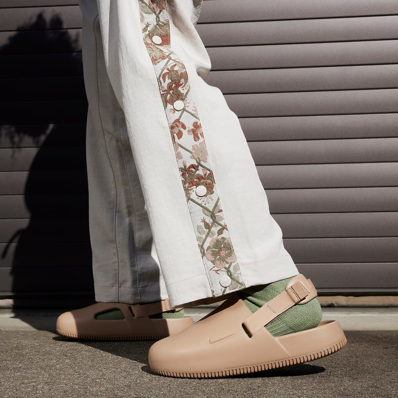 (WMNS) Nike Calm Mule 'Hemp' FB2185-200