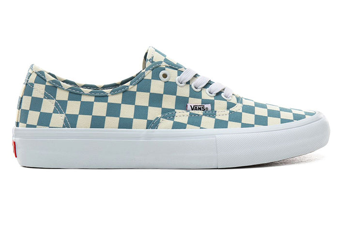 Vans CHECKERBOARD AUTHENTIC PRO Shoes Blue/White VN0A3479UYV