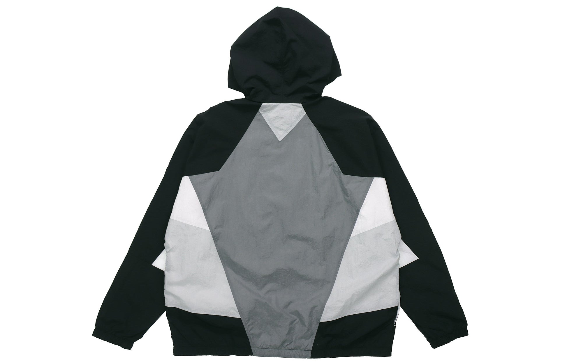 Nike Sportswear Heritage Windrunner Splicing hooded Woven Jacket Gray Black Grayblack CJ4359-084