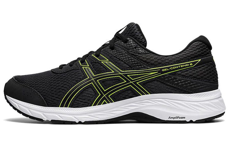 ASICS Gel-Contend 6 4E Wide 'Graphite Lime Zest' 1011A666-022