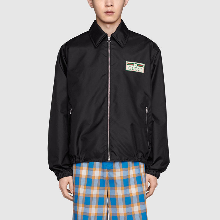 Men's Gucci SS21 Canvas Jacket Black 654024-ZAGPW-1043