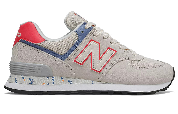 (WMNS) New Balance 574 'Raw Silk Vivid Coral' WL574CL2