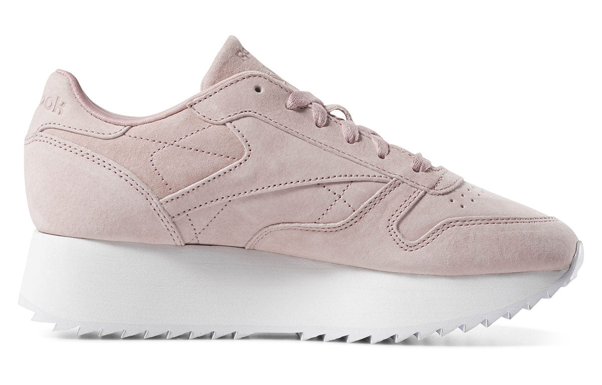 (WMNS) Reebok Classic Leather Double 'Smoky Rose' DV3628