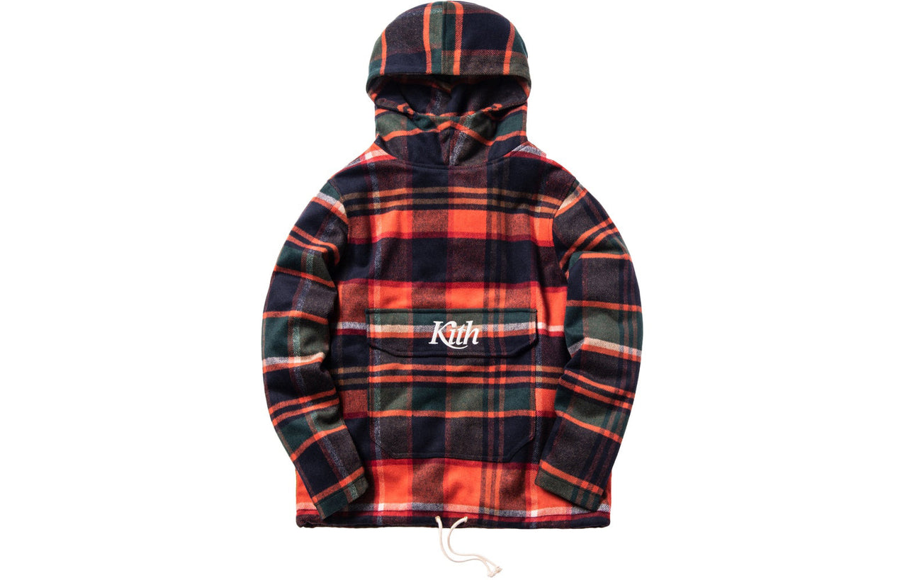 KITH Color-Blocked Harrison Plaid Flannel Pullover 'Multi' KH-FW18-002