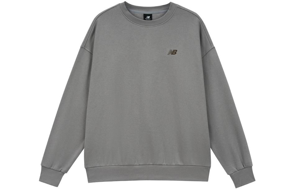 New Balance Casual Pullover Sweatshirt Asia Sizing 'Grey' AMT33344-TAG