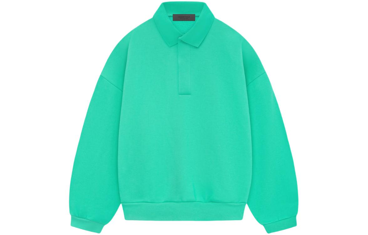 Fear of God Essentials SS24 Long-Sleeve Polo 'Mint Leaf' 192SP244392F