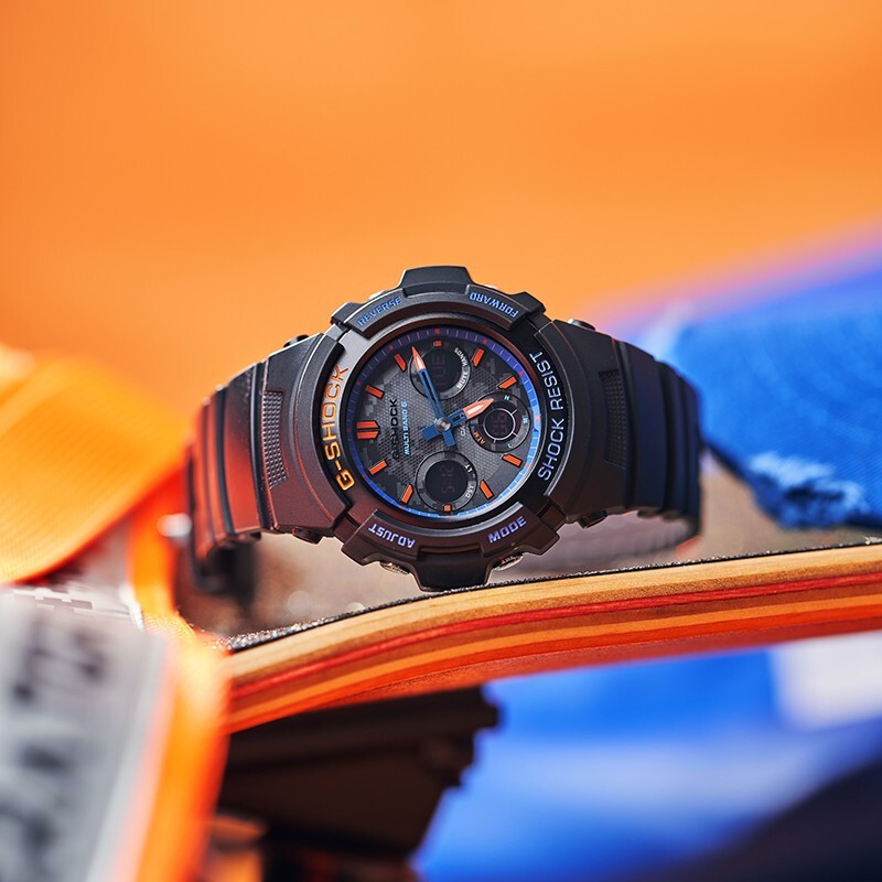 CASIO G-Shock Analog-Digital 'Black' AWG-M100SCT-1APRT