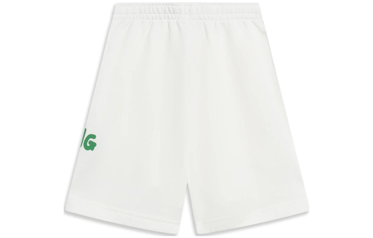 (WMNS) Li-Ning Graphic Shorts 'White' AKST664-1
