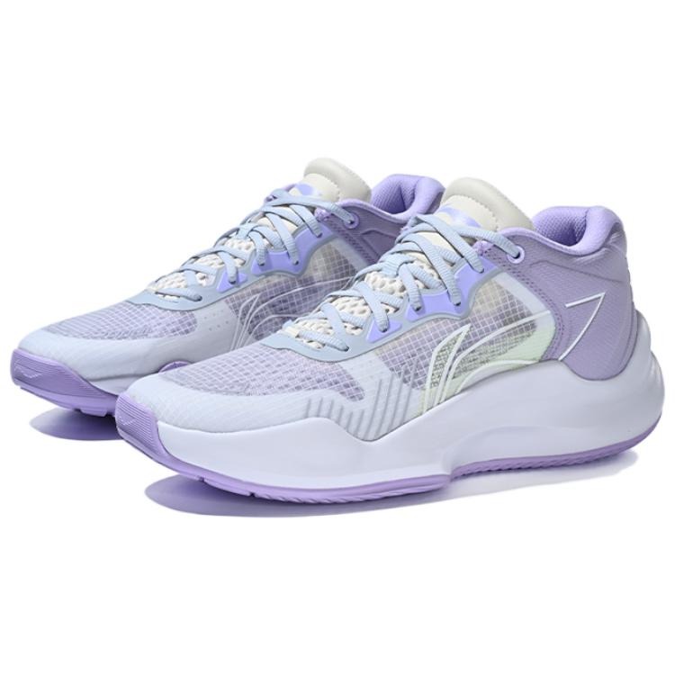 Li-Ning Casual Basketball Shoes 'Purple White' ABAT067-4