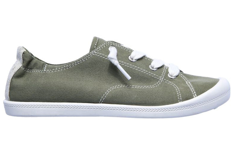 (WMNS) Skechers Bob's Beach Bingo Low-Top Sneakers Green 31963-OLV