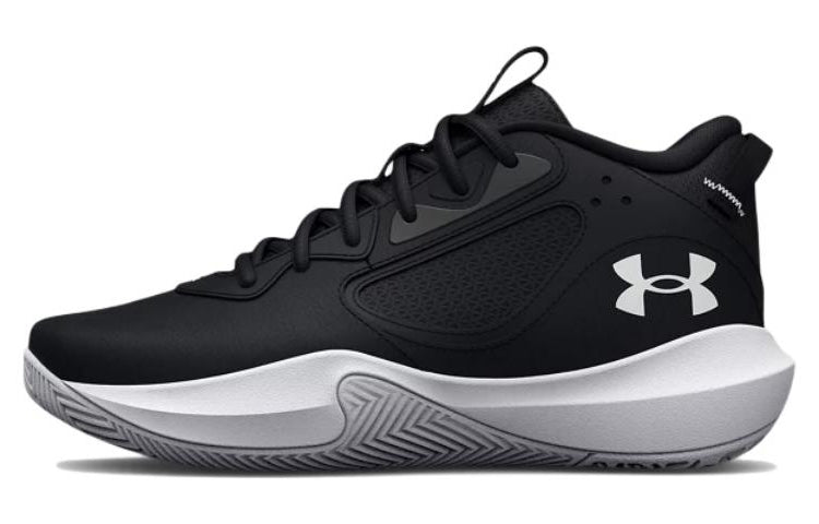 Under Armour Lockdown 6 Basketball Shoes 'Black White' 3026537-001