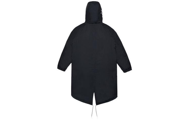 Converse Down Long Trench Coat Asia Sizing 'Black' 10019985-A01
