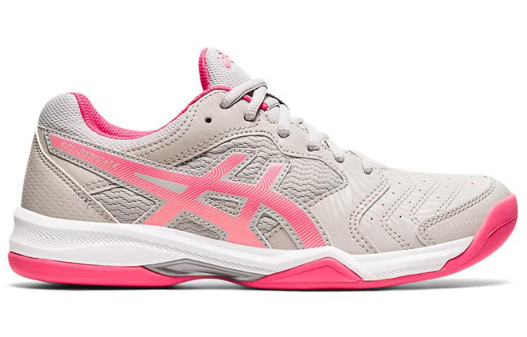 (WMNS) ASICS Gel-Dedicate 6 Indoor 'Grey Pink' 1042A074-021