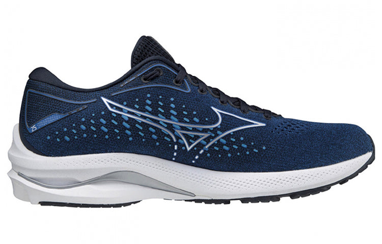 Mizuno Wave Rider 25 Super Wide 'Imperial Blue' J1GC210494