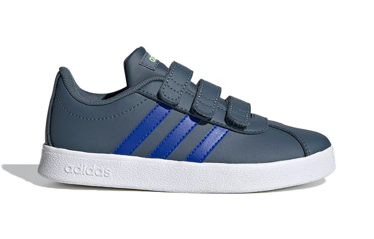 (PS) adidas VL Court 2.0 'Blue White' FW4955