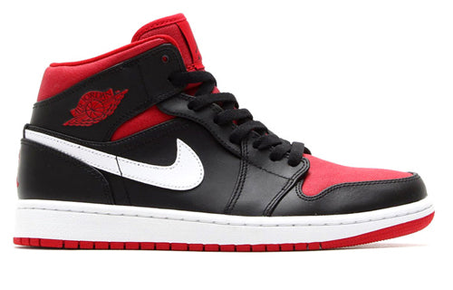 Air Jordan 1 Mid 'Black Gym Red' 554724-020