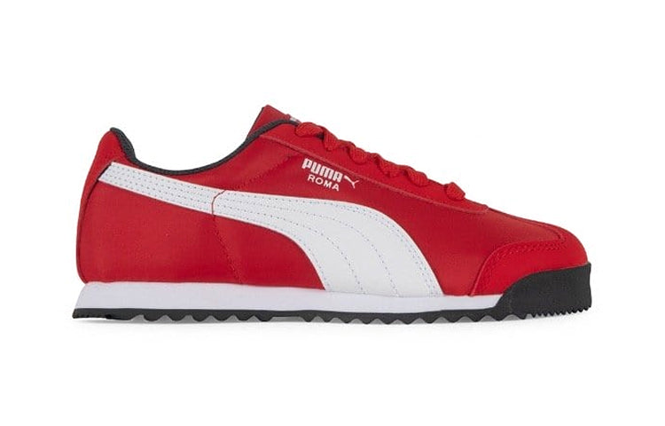 (PS) PUMA Roma Basic Low Top Running Shoes Red/White 362795-20