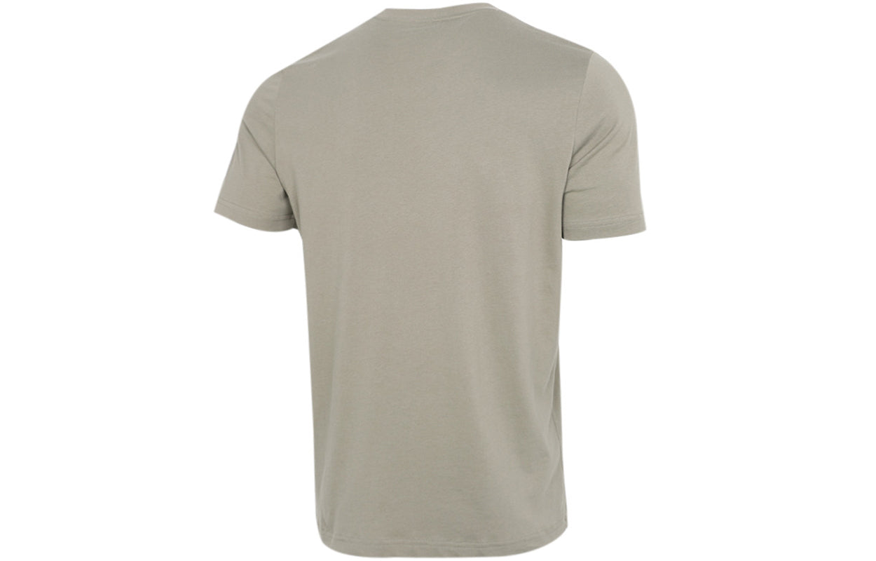 PUMA Printed Round Neck T-Shirt 'Olivegreen' 845577-73